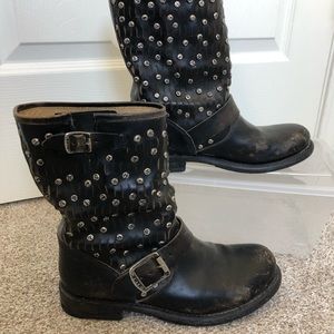 FRYE Jenna Cut Stud Moto